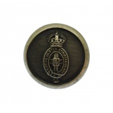 Royal Ulster Constabulary Transitional Hand on Cross White Metal Button c.1922-23 (19mm)