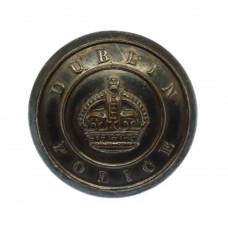 Dublin Metropolitan Police Button - King's Crown (26mm)