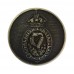 Royal Irish Constabulary White Metal Button - King's Crown (c.1902-1922) (27mm)