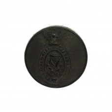 Victorian Royal Irish Constabulary Black Button (19mm)