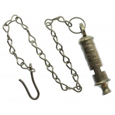 Metropolitan Police 'The Metropolitan' Patent Numbered Whistle & Chain.