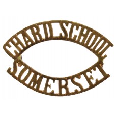 Chard School, Somerset O.T.C. (CHARD SCHOOL/SOMERSET) Shoulder Title