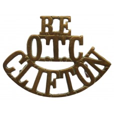 Clifton College O.T.C. Engineer Company (R.E./OTC/CLIFTON) Shoulder Title