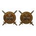 Pair of Welbeck College O.T.C. Collar Badges