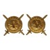 Pair of Welbeck College O.T.C. Collar Badges