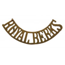 Royal Berkshire Regiment (ROYAL BERKS) Shoulder Title