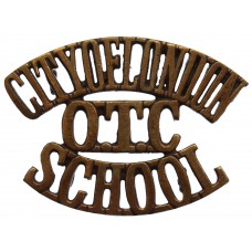 City of London School O.T.C. (CITY OF LONDON/O.T.C./SCHOOL) Shoulder Title