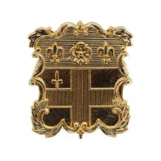 Christ's Hospital Horsham C.C.F. Anodised (Staybrite) Cap Badge