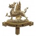 University of Cardiff O.T.C. Anodised (Staybrite) Cap Badge