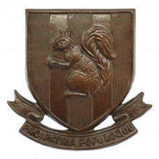 Blundell's School, Tiverton O.T.C. Bronze Cap Badge