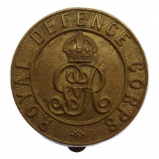 George V Royal Defence Corps Cap Badge