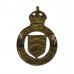 Essex Yeomanry Cap/Beret Badge - King's Crown