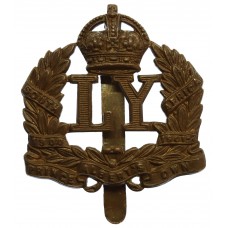 Leicestershire Yeomanry (Prince Albert's Own) Cap Badge - King's Crown