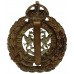 City of London Yeomanry (Rough Riders) Cap Badge - King's Crown