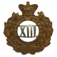 Victorian 13th Hussars Cap Badge