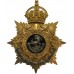 West Riding Regiment (Duke of Wellington's) Officer's Helmet Plate - King's Crown