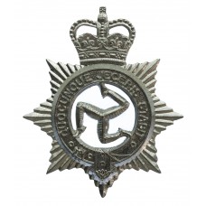 Isle of Man Constabulary Cap Badge - Queen's Crown
