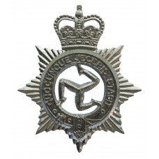 Isle of Man Constabulary Cap Badge - Queen's Crown