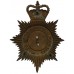 East Riding of Yorkshire Constabulary Night Helmet Plate - Queen's Crown