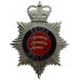 Essex Police Enamelled Helmet Plate - Queen's Crown