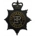 Bedfordshire Police Night Helmet Plate - Queen's Crown