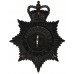 Bedfordshire Police Night Helmet Plate - Queen's Crown