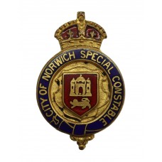 City of Norwich Special Constable Enamelled Lapel Badge