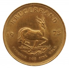 1973 South Africa 1oz Gold Krugerrand Bullion Coin