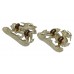 Pair of Royal Berkshire Regiment Volunteer Bns. White Metal Collar Badges