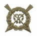 Harrow School (Harrow Rifles) O.T.C. White Metal Cap Badge