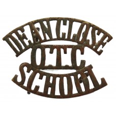 Dean Close School O.T.C. (DEAN CLOSE/O.T.C./SCHOOL) Shoulder Titl