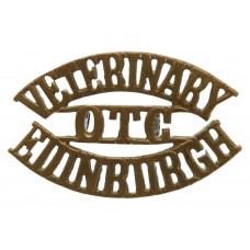 Royal Dick Veterinary College, Edinburgh O.T.C. (VETERINARY/O.T.C./EDINBURGH) Shoulder Title