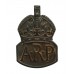 WW2 Air Raid Precautions (A.R.P.) Hallmarked Silver Lapel Badge