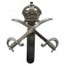 Army Physical Training Corps (A.P.T.C.) Chrome Cap Badge - King's Crown