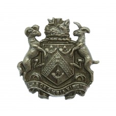 Bradford City Police White Metal Collar Badge