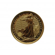 2021 Britannia 1/4oz Gold Bullion Coin