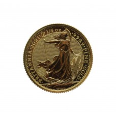 2021 Britannia 1/4oz Gold Bullion Coin