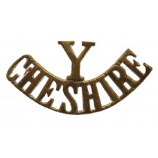 Cheshire Yeomanry (Y/CHESHIRE) Shoulder Title