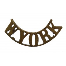 West Yorkshire Regiment (W.YORK) Shoulder Title