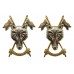 Pair of Scottish & North Irish Yeomanry Collar Badges