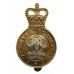 7th Queen's Own Hussars Anodised (Staybrite) Cap Badge