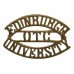 Edinburgh University O.T.C. (EDINBURGH/OTC/UNIVERSITY) Shoulder Title