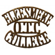 Ellesmere College O.T.C. (ELLESMERE/OTC/COLLEGE) Shoulder Title