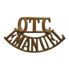 Emanuel School O.T.C. (OTC/EMANUEL) Shoulder Title