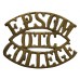 Epsom College O.T.C. (EPSOM/OTC/COLLEGE) Shoulder Title