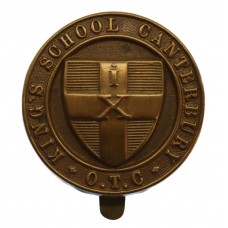 King's School Canterbury O.T.C. Cap Badge