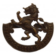 Wrekin College, Shropshire O.T.C. Officer's Cap Badge