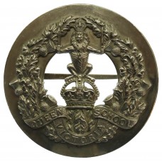 Queen Victoria School, Dunblane Pipers Plaid Brooch - King's Crown