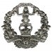 Queen Victoria School, Dunblane Anodised (Staybrite) Cap Badge - Queen's Crown
