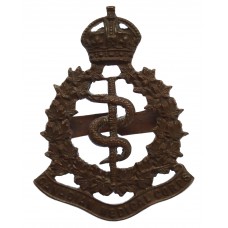 Canadian Medical Corps Officer's Service Dress Cap Badge - King's Crown